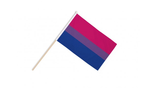 Bi-Pride Hand Flags